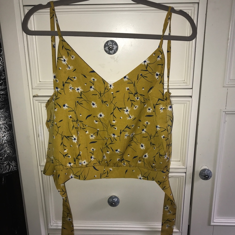 Mustard tank top